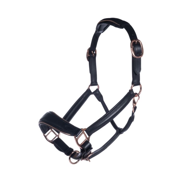Lädergrimma Rosegold | Ponny