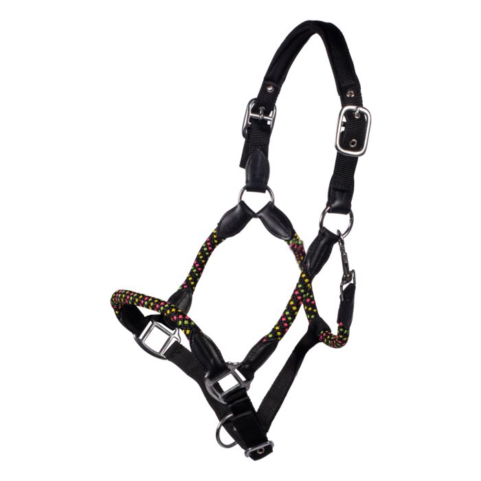 Nylon-/Lädergrimma NeonFlash | Ponny-Full